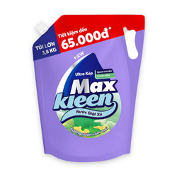 Nước giặt sớm mai MaxKleen túi 3.8kg