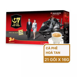 Cà phên 3in1 G7 hộp 21 gói x 16g