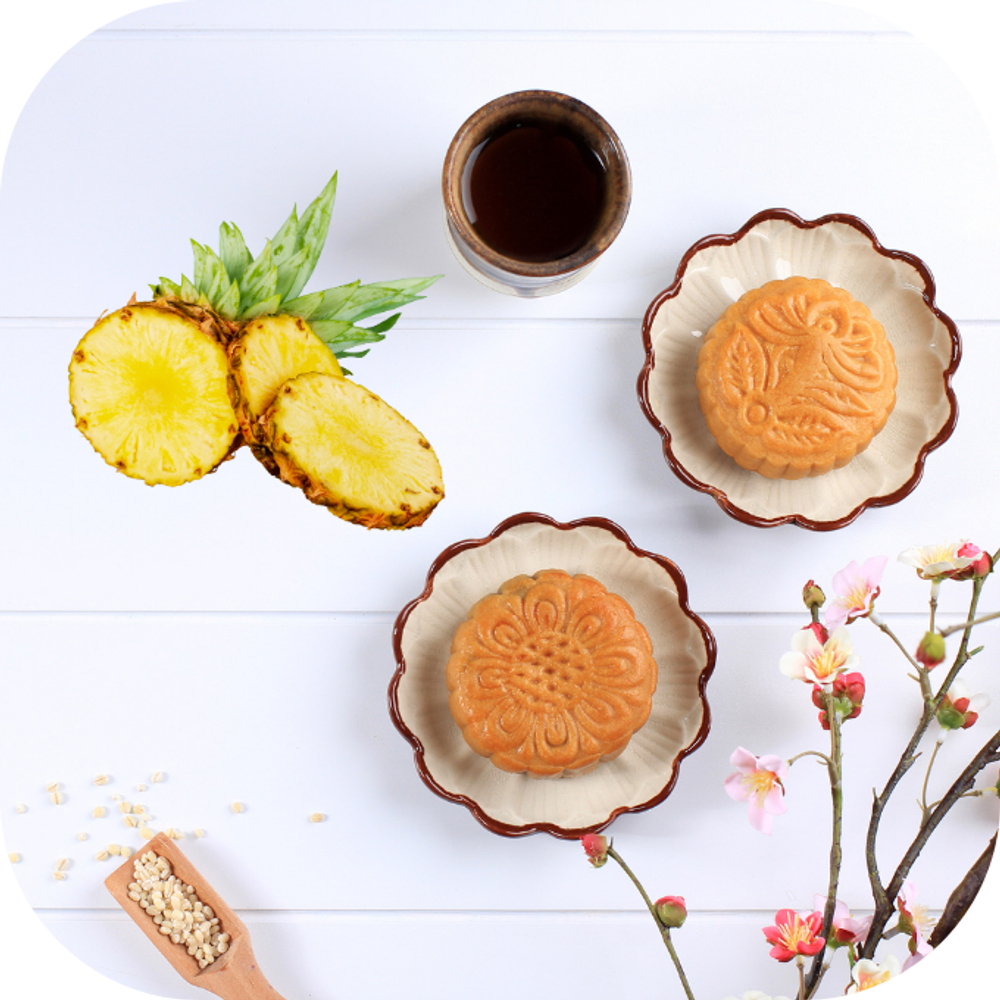 Bánh trung thu làm bằng của dứa