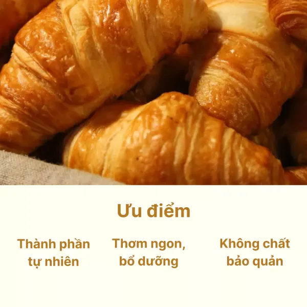 Bánh hình cua (Croissant Mini) Savoure 135g