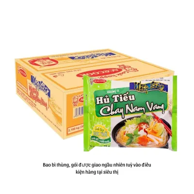 Combo 30 gói hủ tiếu chay nam vang Nhịp Sống Acecook gói 70g