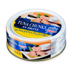 Cá ngừ xắt khúc ngâm muối Sea Crown lon 140g