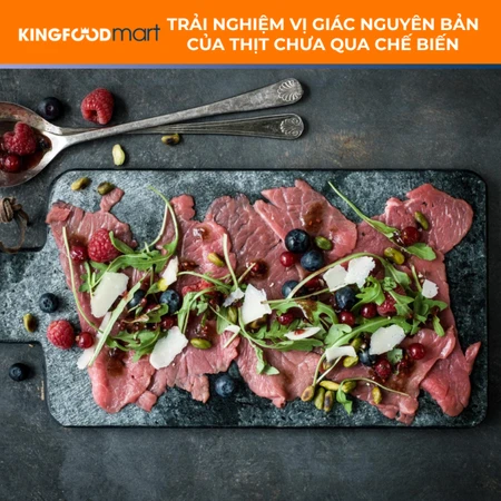 Carpaccio bò kiểu Ý: Nghệ thuật thưởng thức thịt sống
