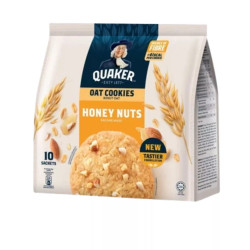 Bánh quy yến mạch hạnh nhân mật ong Quaker gói 250g