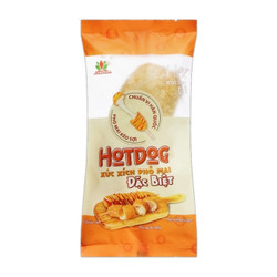 Hotdog xúc xích phô mai đặc biệt Hoa Doanh gói 125g (1 Gói)