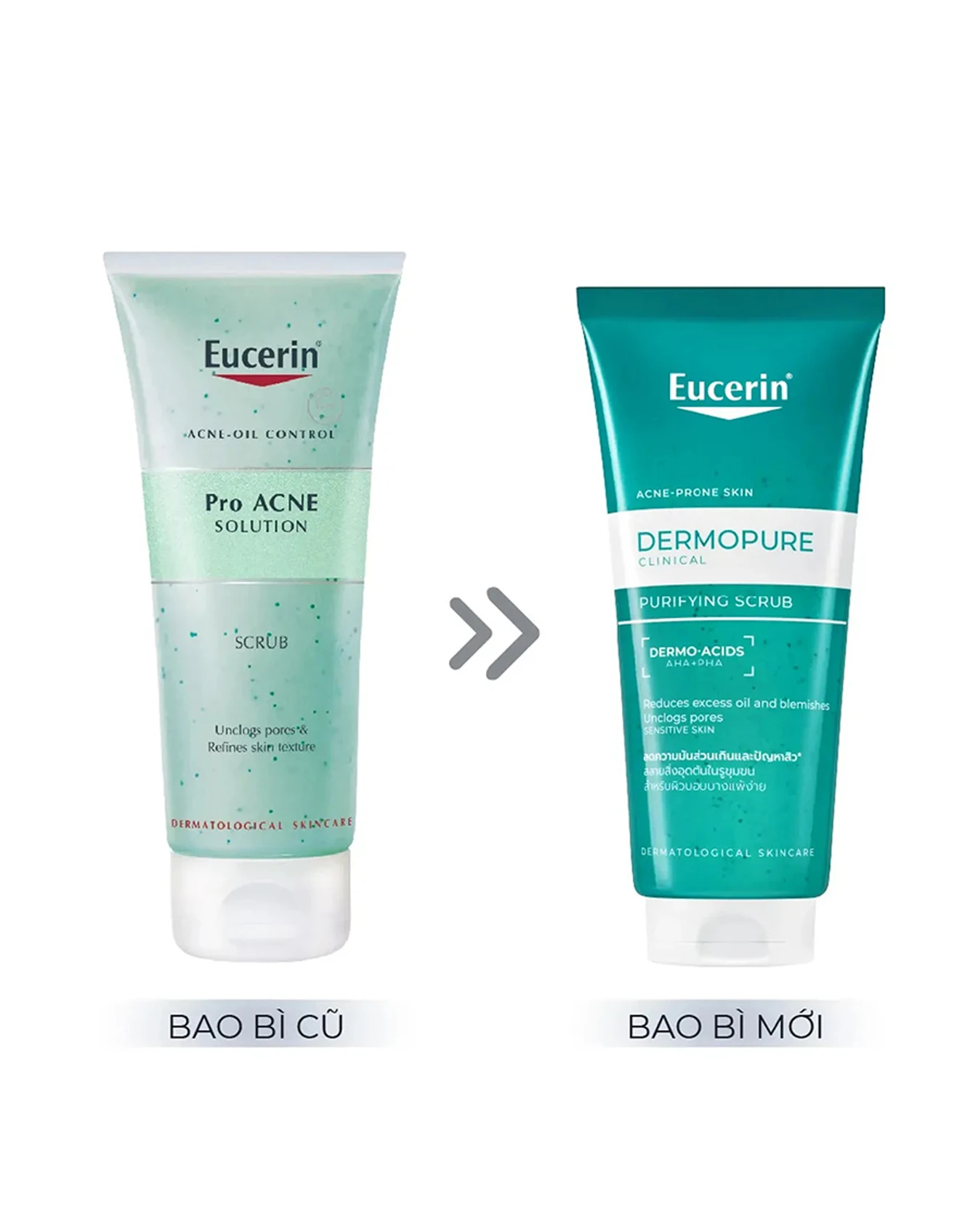 Tẩy Tế Bào Chết Eucerin Dermopure Clinical Purifying Scrub 100ml TDC010 - Image 4