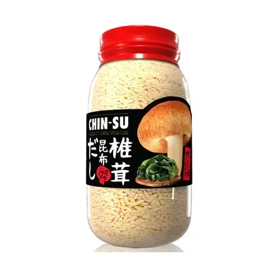 Hạt nêm nấm Shiitake và tảo Kombu Chinsu hũ 450g