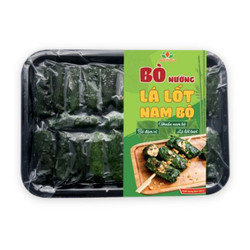 Bò nướng lá lốt Hoa Doanh khay 300g