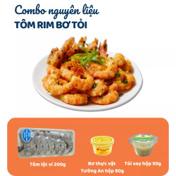 Combo tôm sốt bơ tỏi