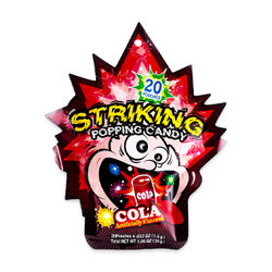 Kẹo nổ hương cola Striking gói 30g