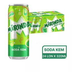 Thùng nước ngọt Soda kem Mirinda 320ml (24 Lon)