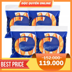 Combo 4 gói bánh mì tươi Việt Nam Oplant 10x30g
