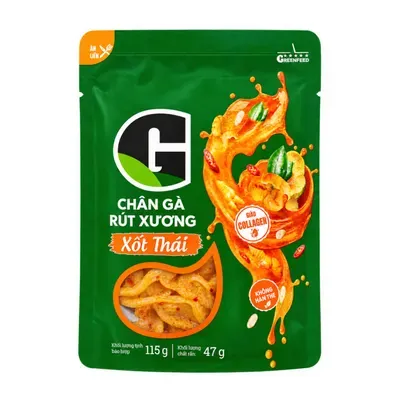 Chân gà G rút xương xốt Thái gói 115g