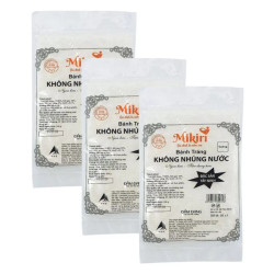 Combo 3 Bánh tráng vuông lớn Mikiri gói 105g x 3