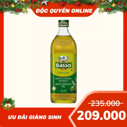 Dầu Olive Pomace Basso 1L