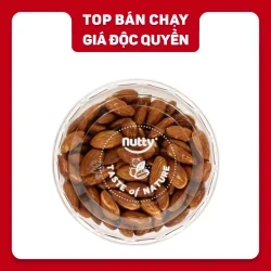 Hạnh nhân nướng tự nhiên Nutty hộp 200g