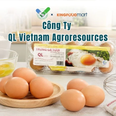QL Vietnam Agroresources: Trang trại trứng gà hiện đại trong nhóm Tick Xanh Kingfoodmart