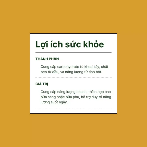 Bánh Hawaii khoai tây Yamazaki 232g