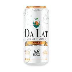 Nước táo lên men 4.6% Dalat Cider 330ml (1 lon)