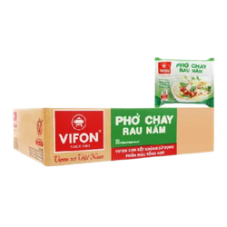 Thùng 30 gói phở chay rau nấm 65g