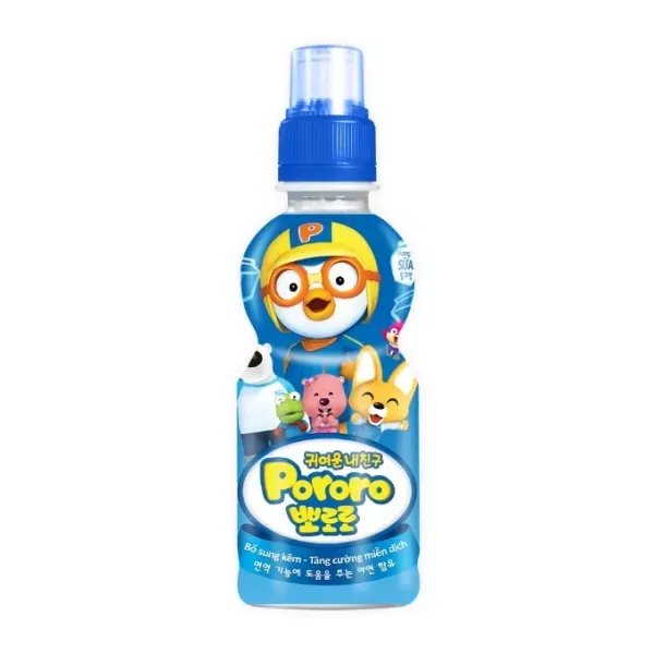 Nước uống vị sữa Pororo chai 235ml