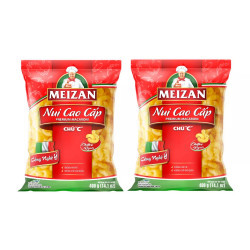 Combo 2 nui cao cấp chữ C Meizan gói 400g (2 Gói)