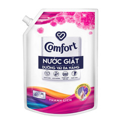 Nước giặt dưỡng vải hương thanh lịch Comfort túi 2.2kg