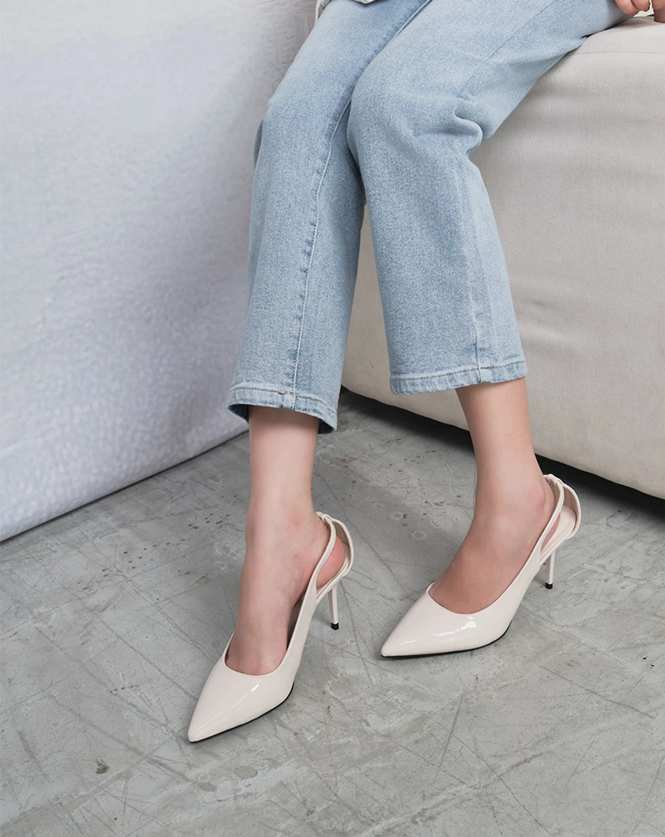 Giày Cao Gót Pump Thiết Kế Cut Out - Image 2