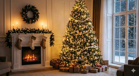 15+ Ý tưởng trang trí cây thông Noel đẹp lung linh 2025