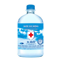 Nước súc miệng truyền thống Dr.Muối chai 1l