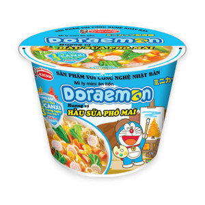 Mì ly mini Doremon hàu sữa phô mai Acecook ly 48g