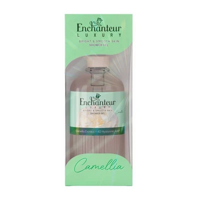 Sữa tắm Enchantuer Luxury dạng Gel Camellia chai 450ml