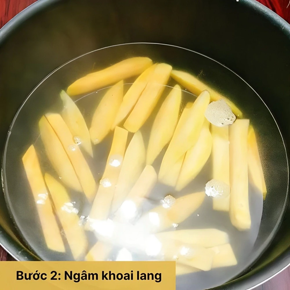 Ngâm khoai lang