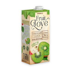 Thùng nước ép kiwi táo fruit love Vinamilk 1 lít (12 hộp)