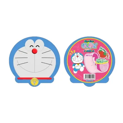 Kẹo gum cuộn Doraemon hương dâu Lotte 56g
