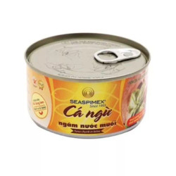 Cá ngừ ngâm muối Seaspimex hộp 185g (1 Hộp)