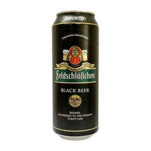 Bia Dark Lager 5.0% Feldschlobchen lon 500ml (1 Lon)