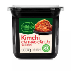 Kim chi cải thảo cắt lát Bibigo hộp 500g