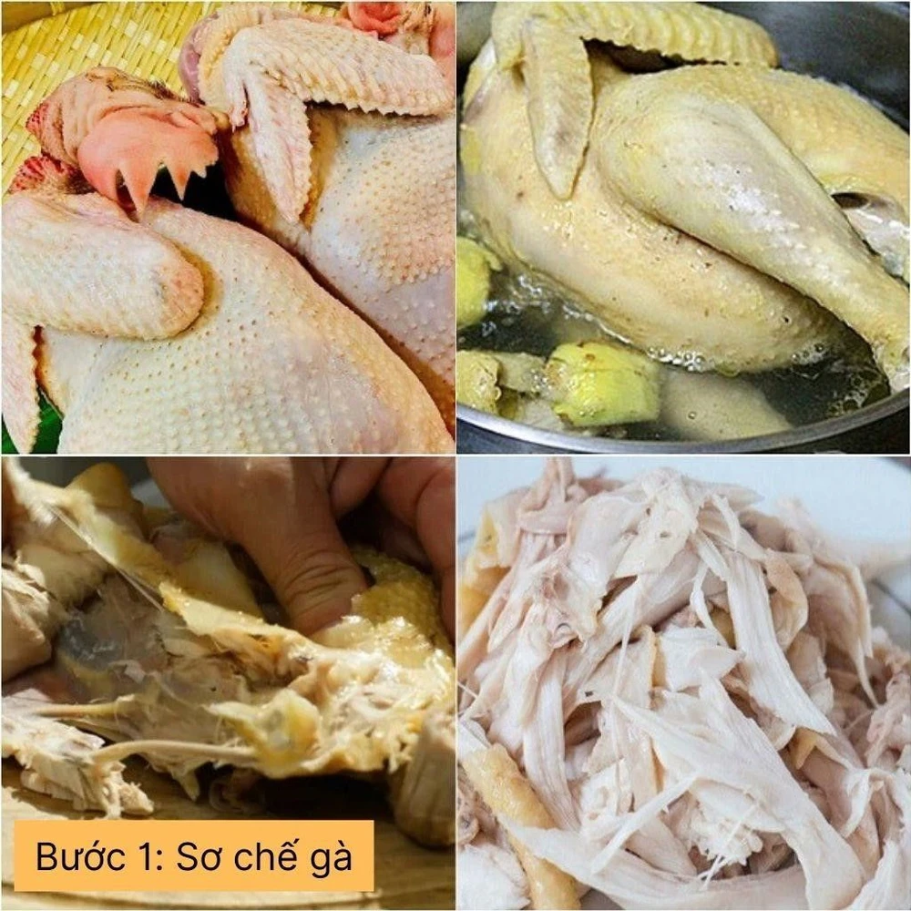 sơ chế gà