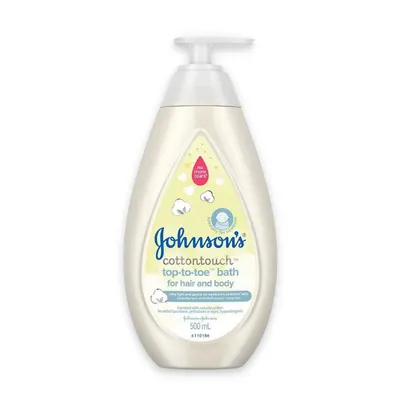 Sữa tắm gội toàn thân mềm mịn chai Johnson’S chai 500ml