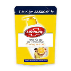 Nước rửa tay cho tay làm bếp Lifebuoy túi 400g
