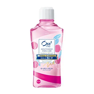 Nước súc miệng hương bạc hà lá đào Ora2 chai 460ml