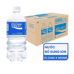 Thùng nước uống bổ sung ion Pocari Sweat 900ml (15 Chai)
