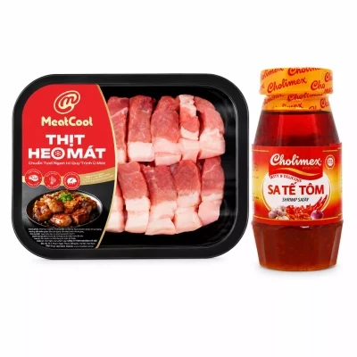 Combo heo nướng sa tế