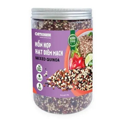 Hạt diêm mạch hỗn hợp Cát Khánh hũ 320g
