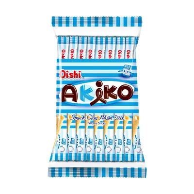 Snack que Akiko nhân sữa Oishi gói 140g