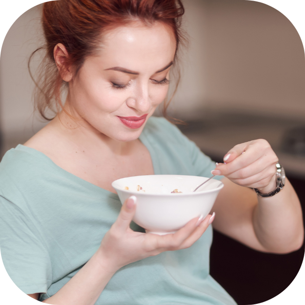 Bà bầu bị béo phì nên ăn gì? Kingfoodmart