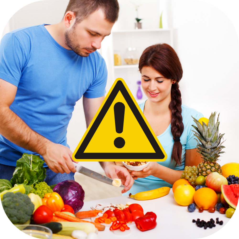 Những hậu quả tiềm ẩn của ăn chay:  