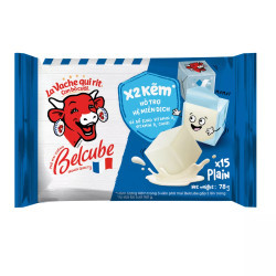 Phô mai vị sữa Belcube hộp 15 viên x 78g