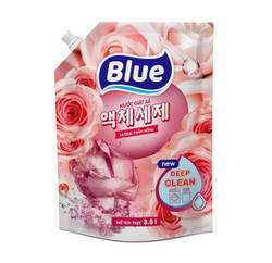 Nước giặt Blue deep clean hương phấn hồng túi 3.6L